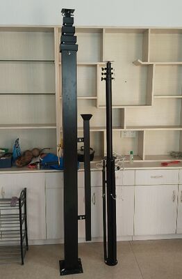 Antenna mast hand push pole telescoping pole 12m lichtgewicht 40ft